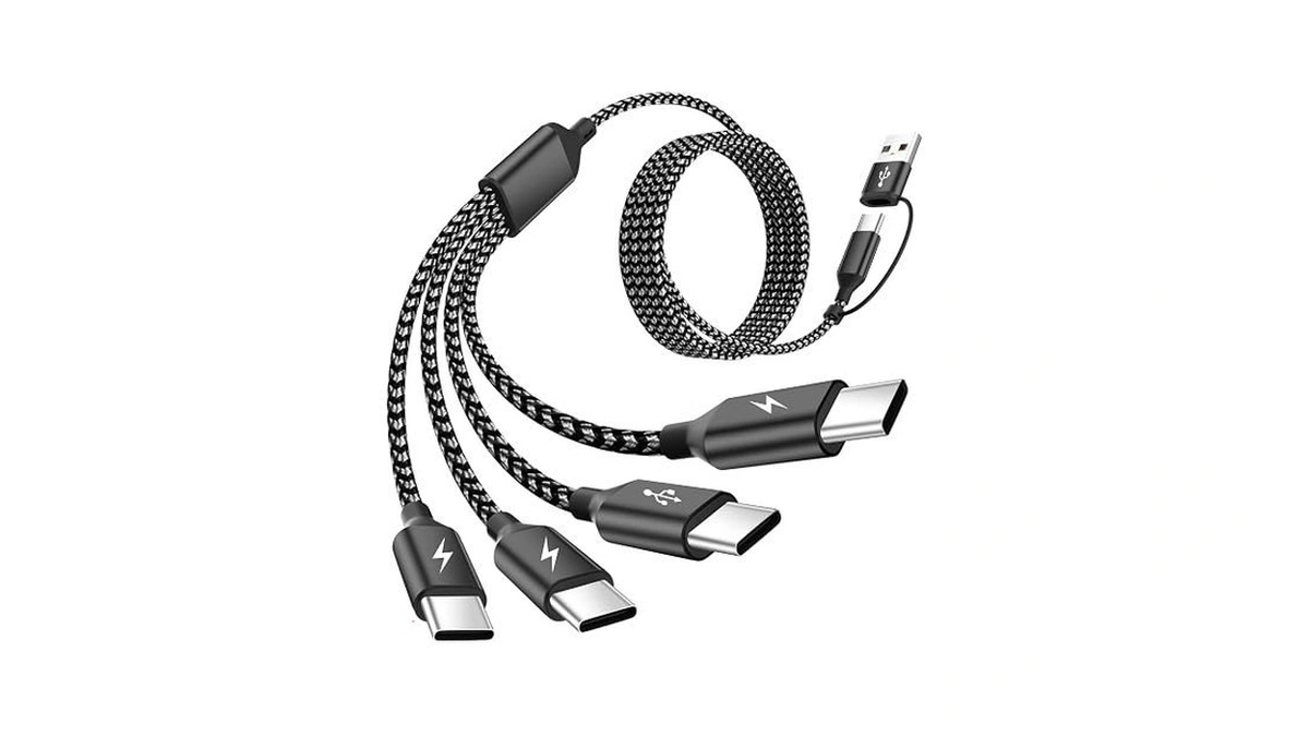 Mpatiby Multi Charging Cable, Multi Usb Charger Cable Nylon Braided