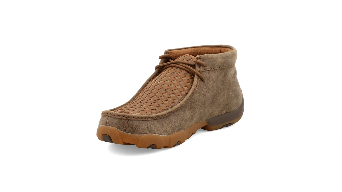 Twisted X Men's Chukka Driving Moc Boot, Bomber & Tan,