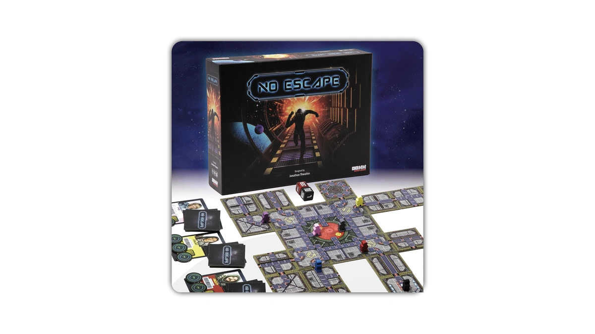 No Escape Board Game - Strategy Board Game For Adults,