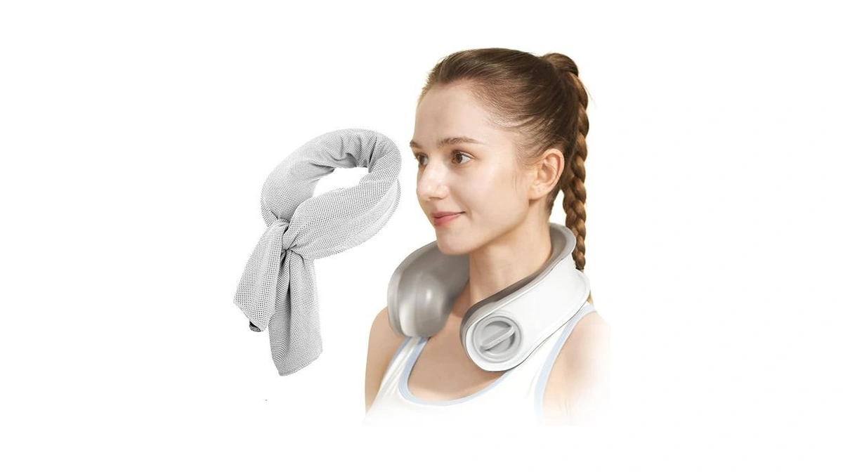 Samply Reusable Ice Packs For Neck, Neck Ice Pack Wrap,