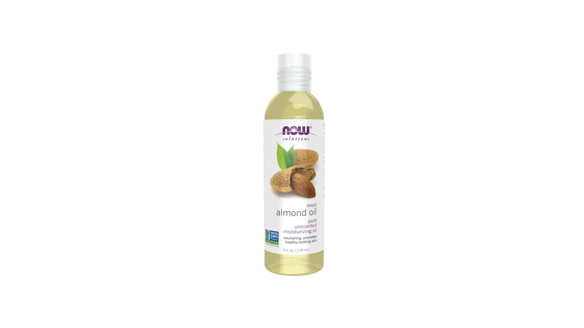 Now Foods Solutions, Sweet Almond Oil, 100% Pure Moisturizing Oil,