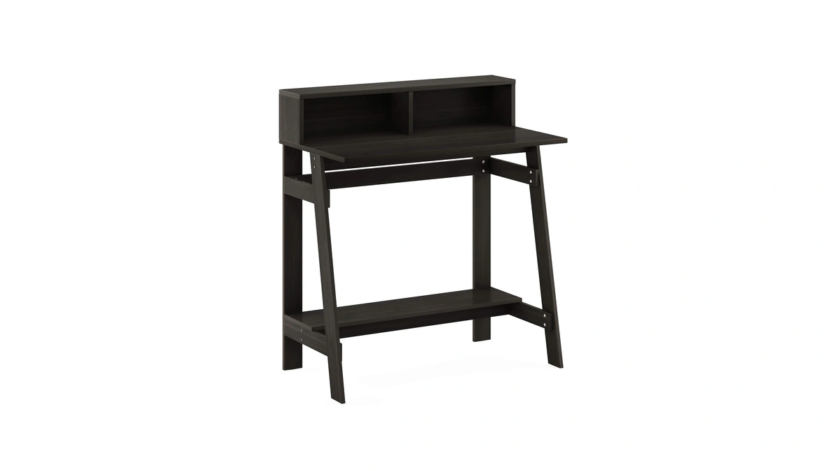Furinno Simplistic Frame Computer Desk Espres...