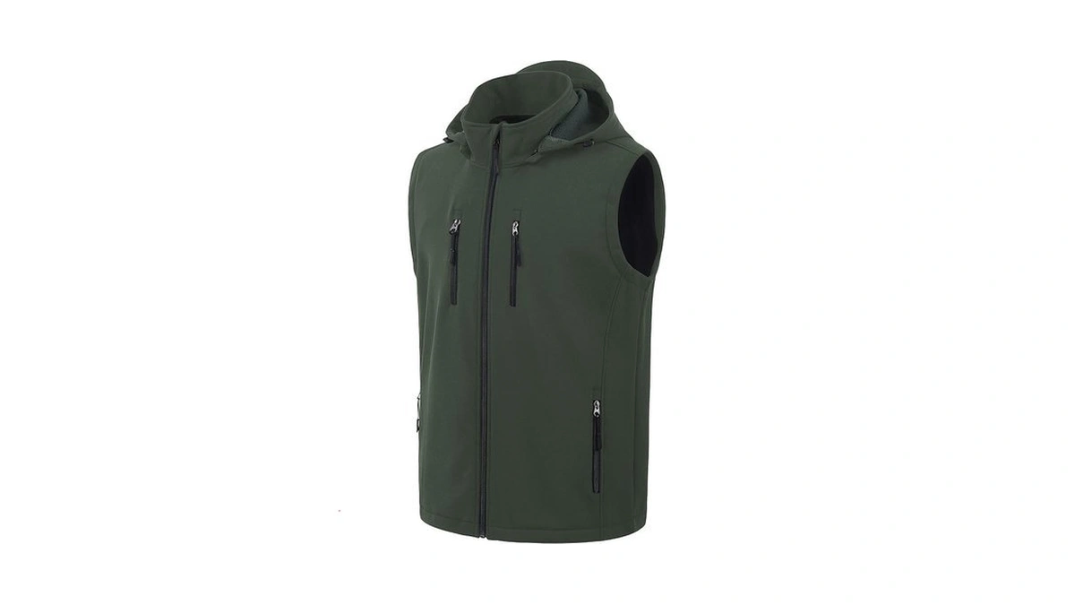 Creatmo Us Men's Casual Lightweight Warm Thin Outerwear Vest Windbreaker