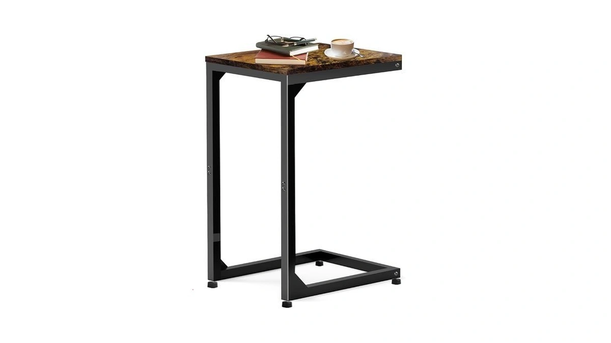Amazon : Artigarden C End Table With Metal Frame