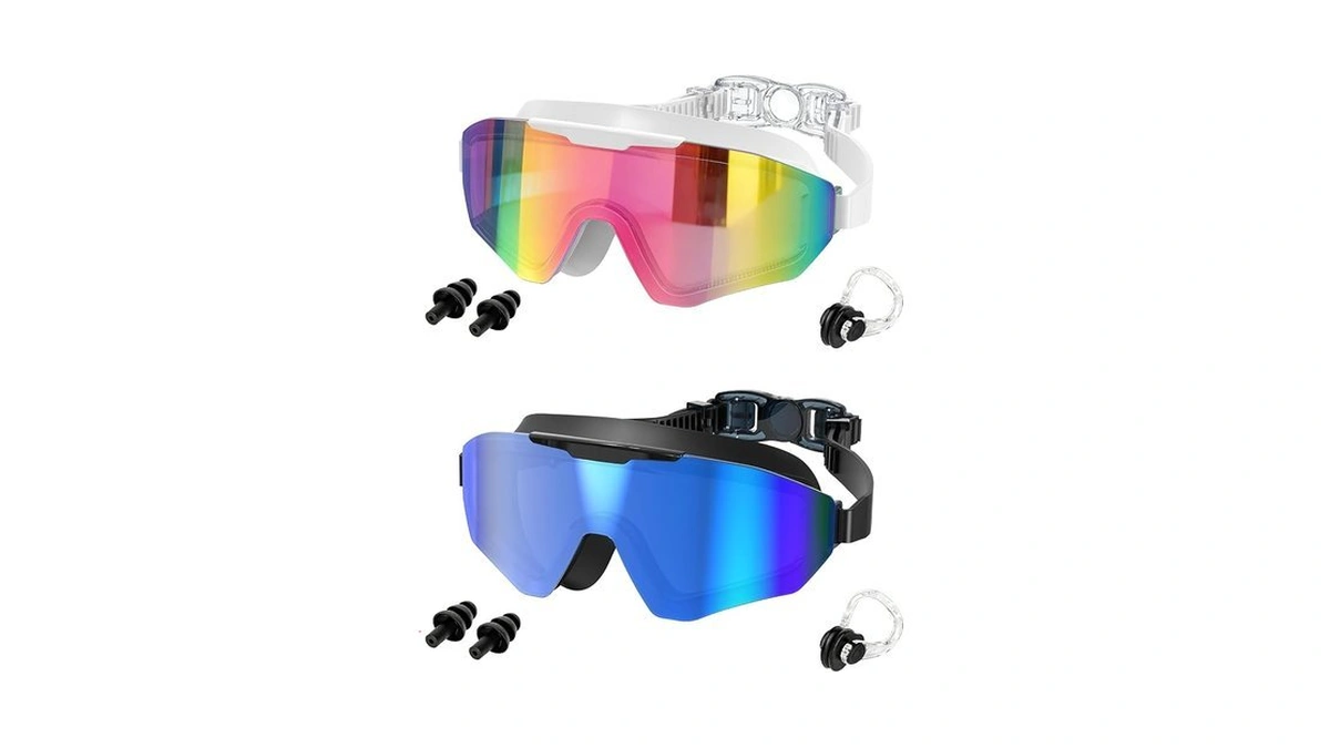 Lewayharo Swim Goggles -pack