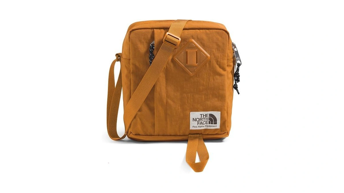 The North Face Berkeley Crossbody Bag, Timber Tan/tnf Black, One
