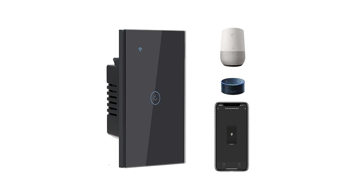Bseed Wifi Smart Light Switch,wifi Touch Switch With Smart Life