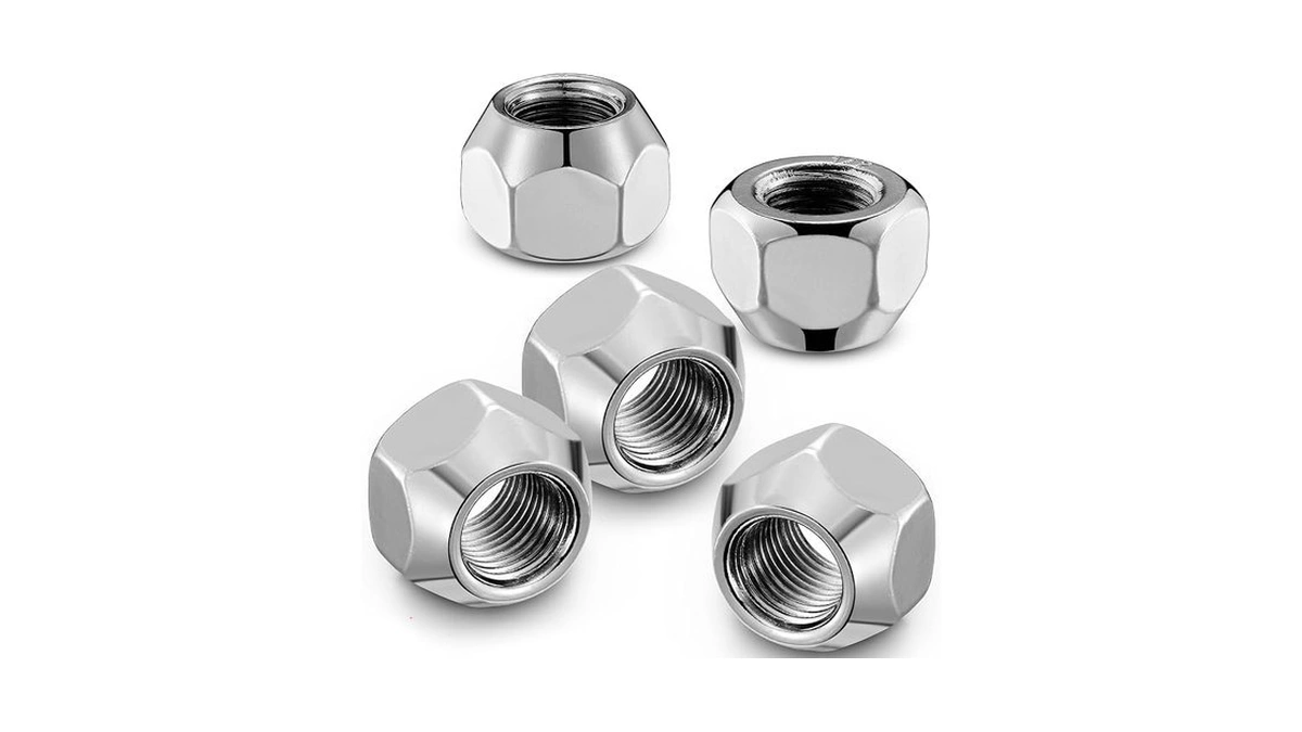 Bdfhyk 1/2x20 Wheel Lug Nuts, 5pcs 1/2-20 Lug Nuts Oem