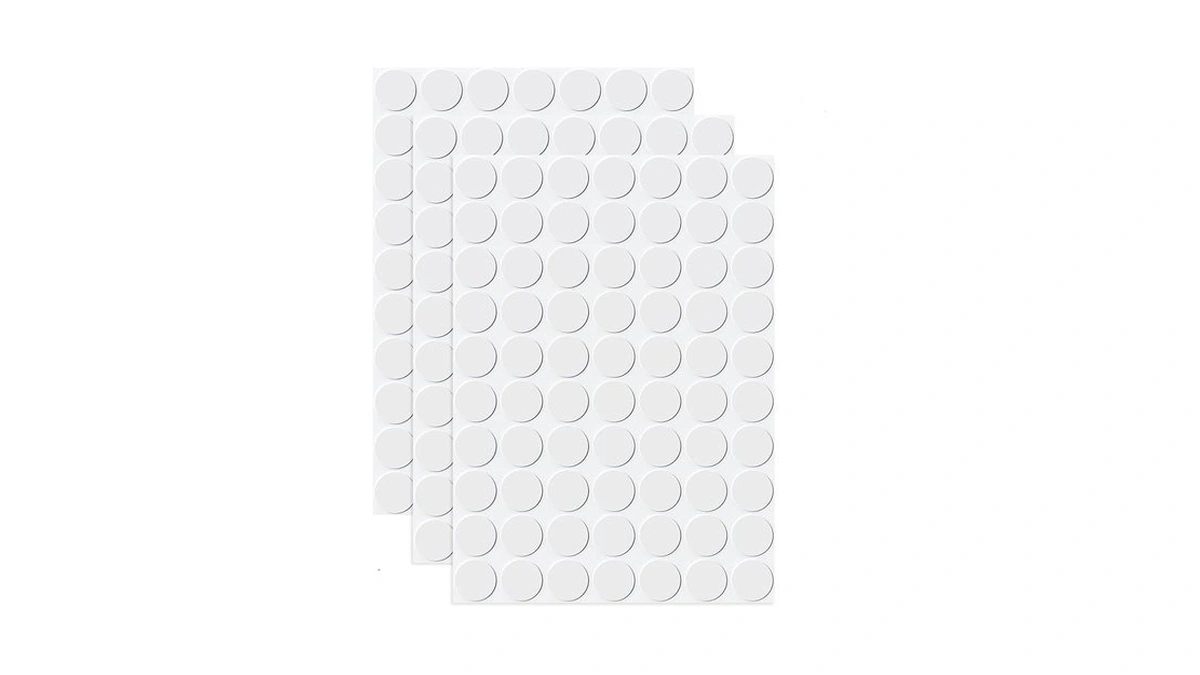Double Sided Tape Adhesive Dots Stickers 210pcs Removable Sticky Tack