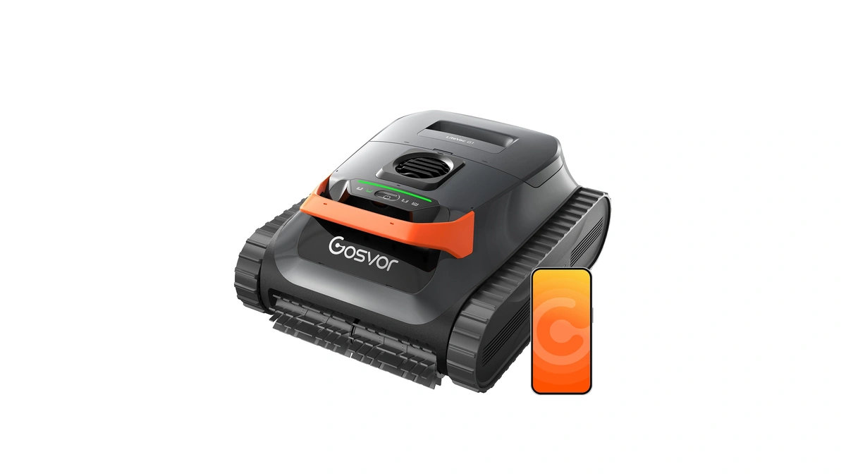(2026 Upgrade) Gosvor Pool Vacuum Litevac G1, Wall & Waterline