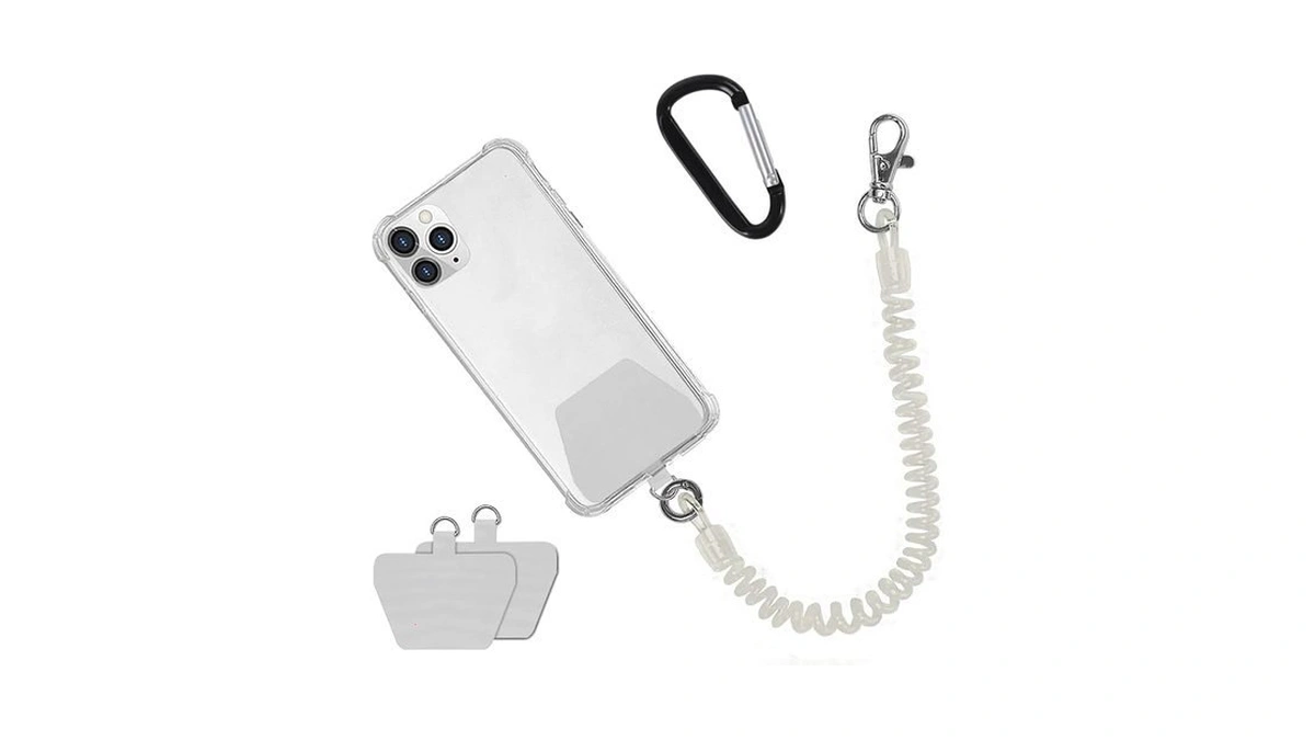 Doormoon Phone Tether With Patch, Universal Straps 2 Pcak Anchor