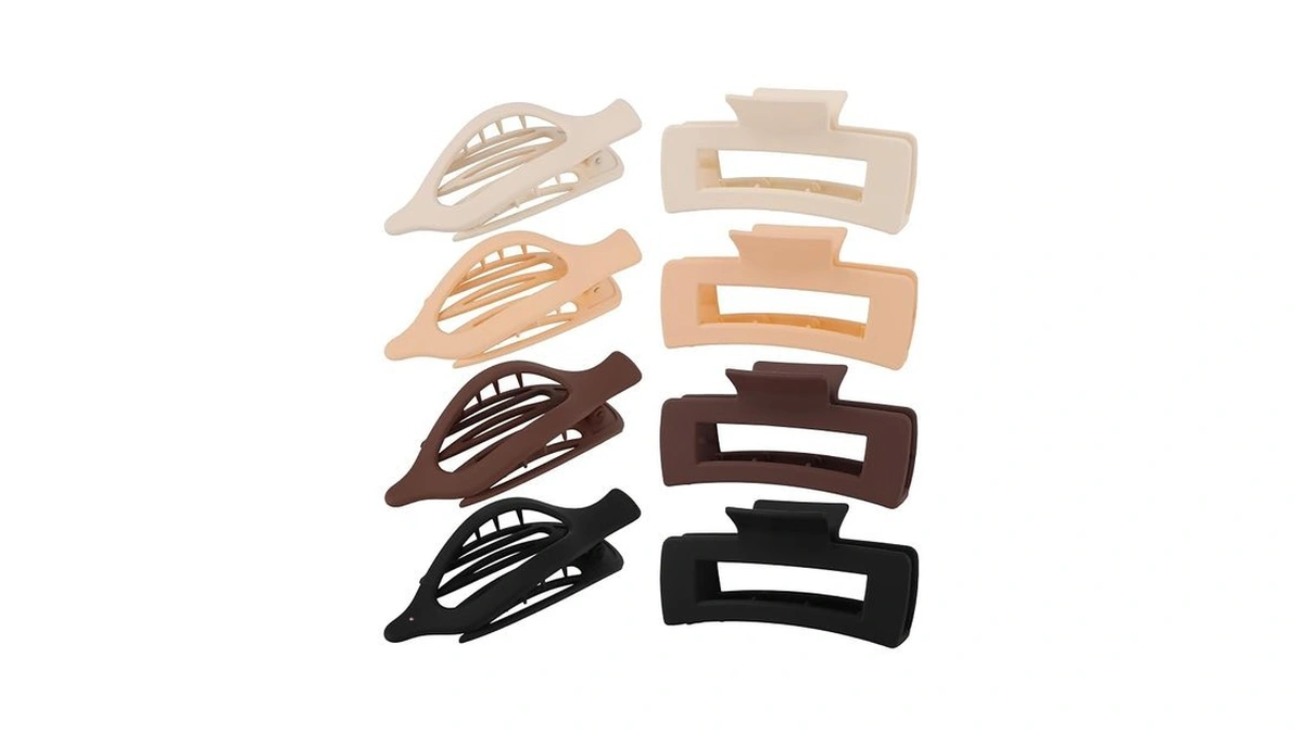 Amazon : Anbala 8pcs Matte Hair Clips For Women,