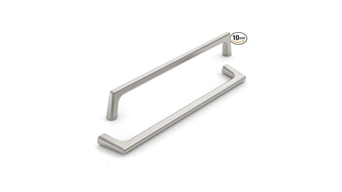 Knoklock 10 Pack 7.5 Inch(192mm) Kitchen Cabinet Handles Brushed Satin