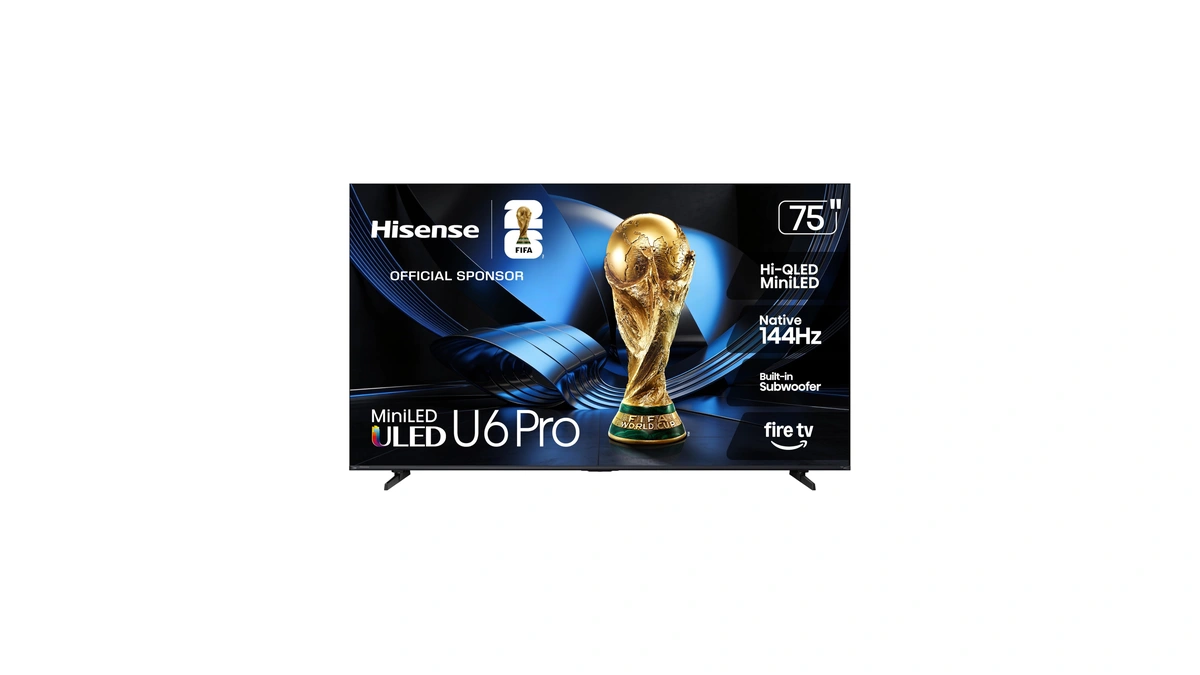 Hisense 75" U6 Pro Series Mini‑led Uled 4k Uhd Hdr