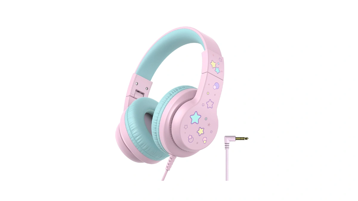 Iclever Hs19s Kids Headphones For School, Over-ear For Toddler Boys