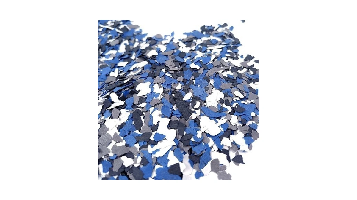 Hyposfee Epoxy Floor Flakes, 1 Lb Epoxy Flakes For Garage