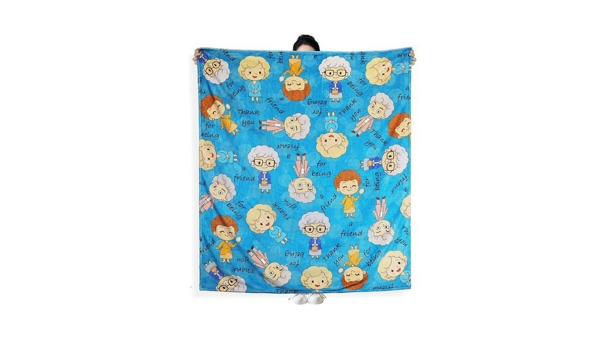 Golden Girls Blanket Gifts 50x60 Inches Cozy And Soft Flannel