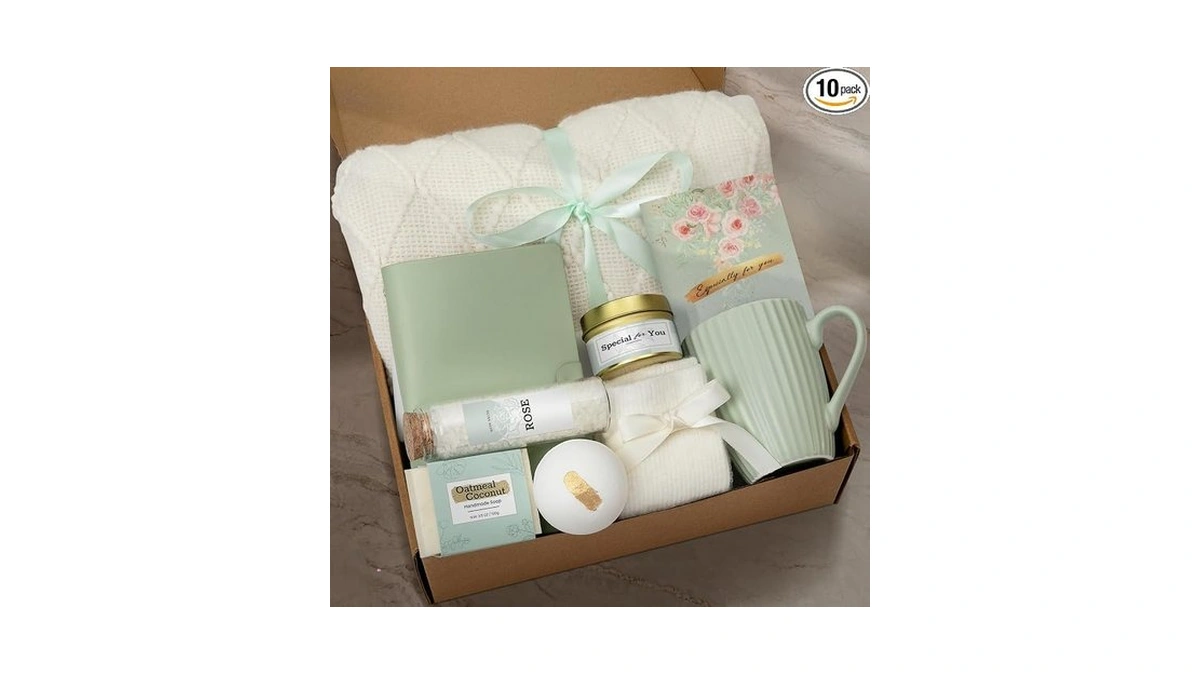 Get Well Soon Gifts, Self Care Gift , Birthday Basket