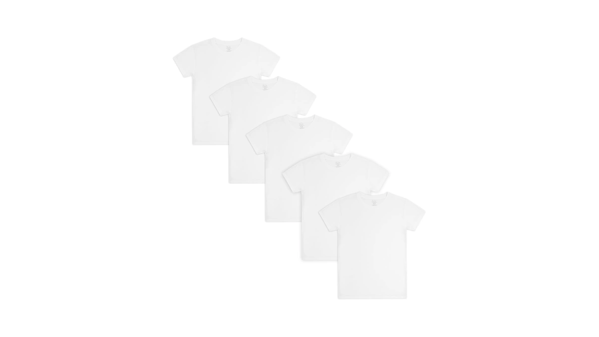 Fruit Of The Loom Boys Eversoft Cotton Undershirts, T Shirts