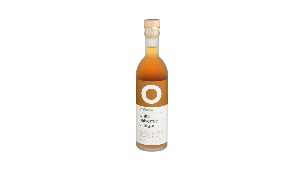 O White Balsamic Vinegar, 10.1 Fl Oz