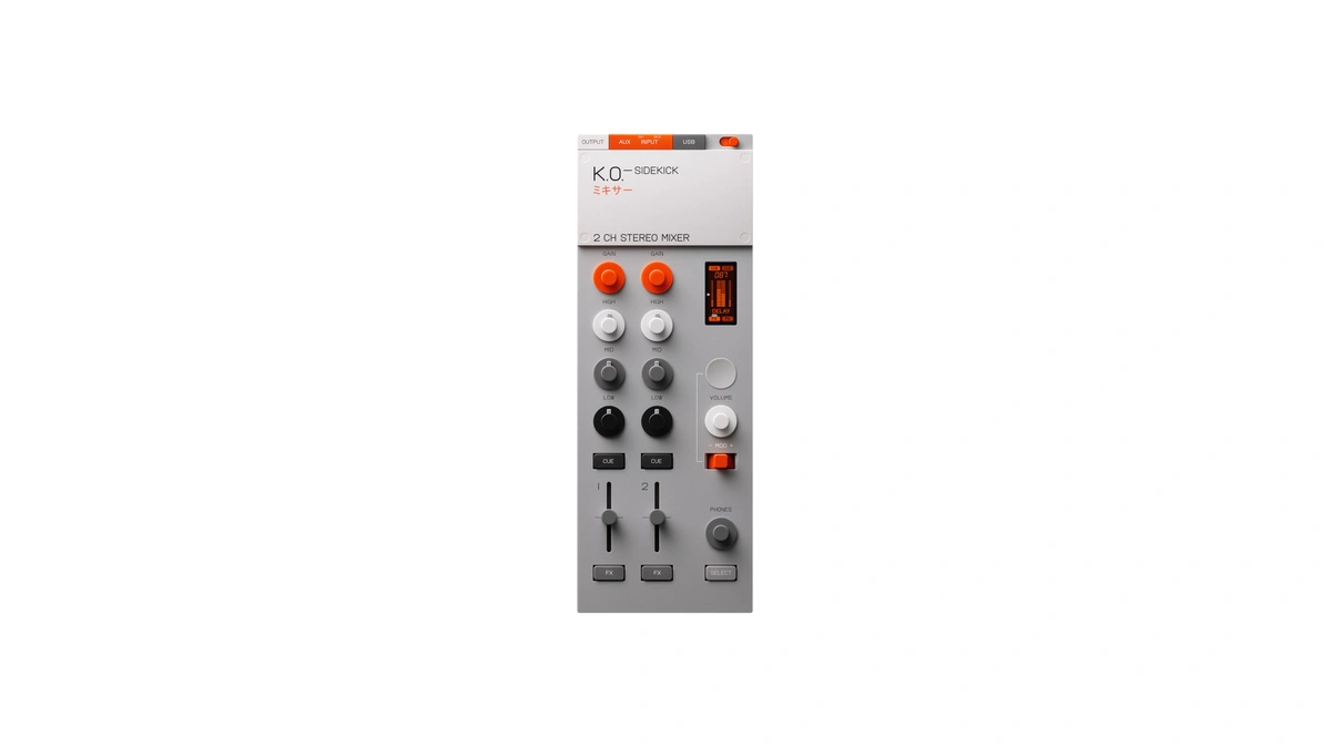 Teenage Engineering Ep–136 K.o.–sidekick Standalone 2 Channel Stereo Dj Mixer,