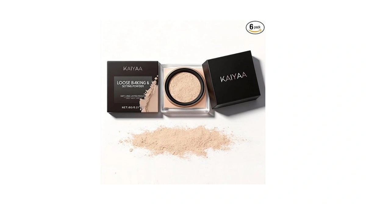Waterproof Setting Powder, Translucent Powder Setting Powder, Loose Powder Makeup