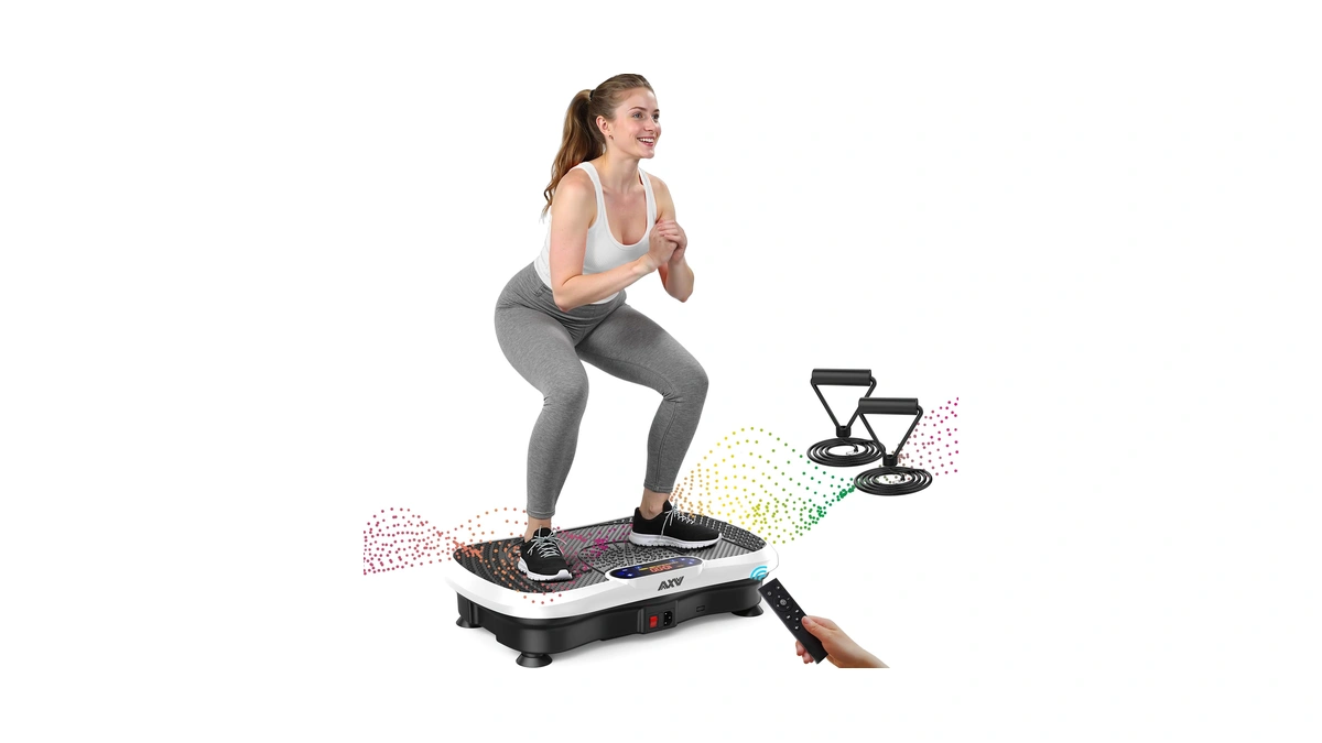 Axv Vibration Plate Fitness Platform Exercise Machine Vibrating Shaking Full