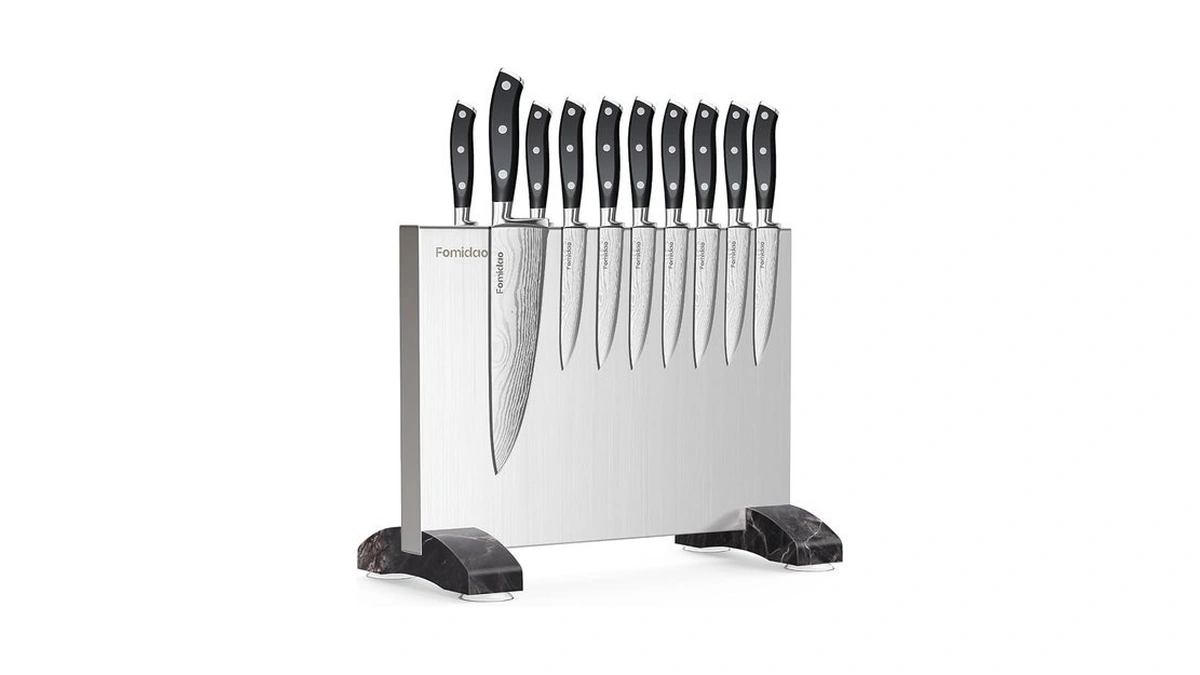 Fomidao Magnetic Knife Holder Block,double Sided Magnetic Knife Stand For