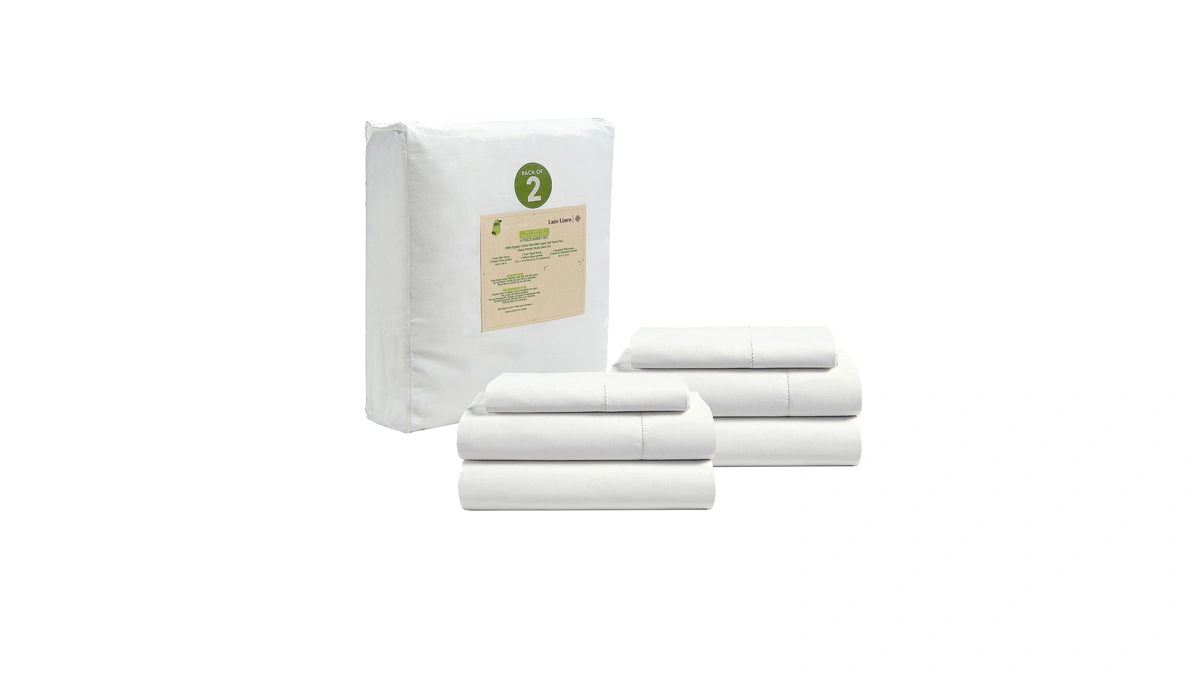 Lane Linen Twin Xl Sheet Set 100% Organic Cotton Soft