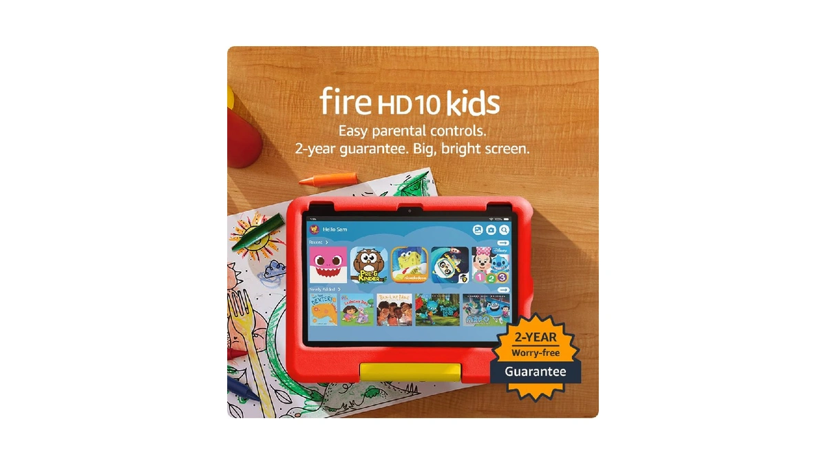Amazon Fire Hd 10 Kids Tablet (newest Model) Ages 3-7