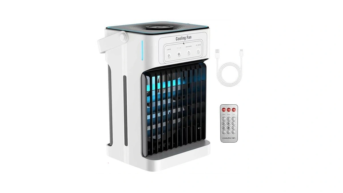 Portable Air Conditioners, Upgraded Motor Evaporative Air Cooler With Remote,