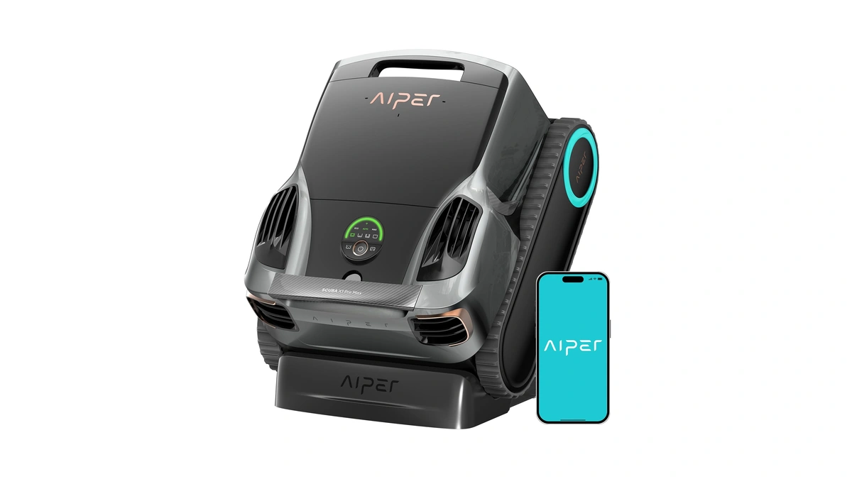 Aiper Scuba X1 Pro Max Pool Robot Vacuum & Robotic