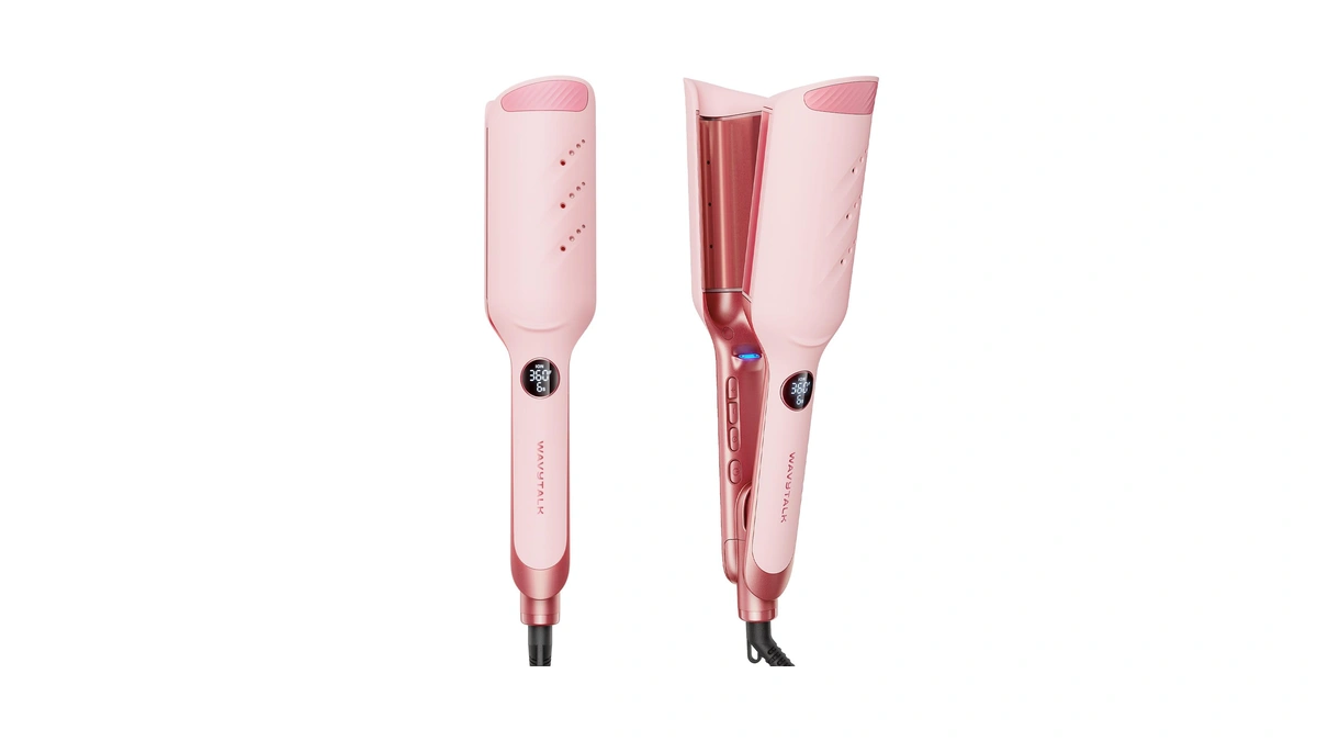 Wavytalk Power Wave Hair Crimper, Ionic Hair Waver For Less