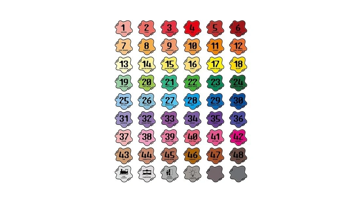 Sicohome Line Up Spots For Classroom Floor - 54pcs Floor