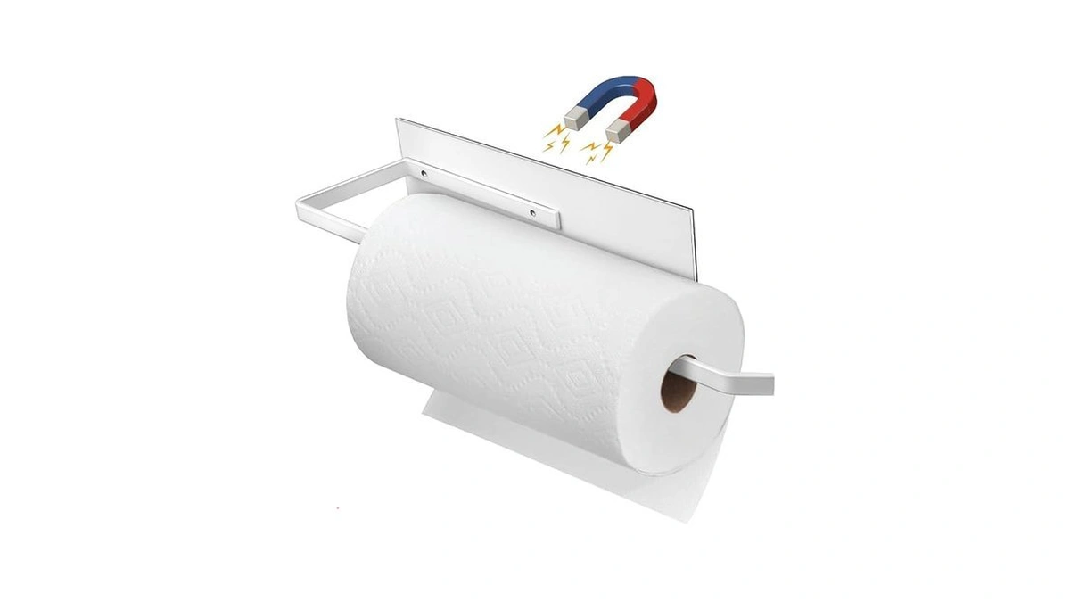 Magnetic Paper Towel Holder For Fridge, Toilet Paper Roll Holder