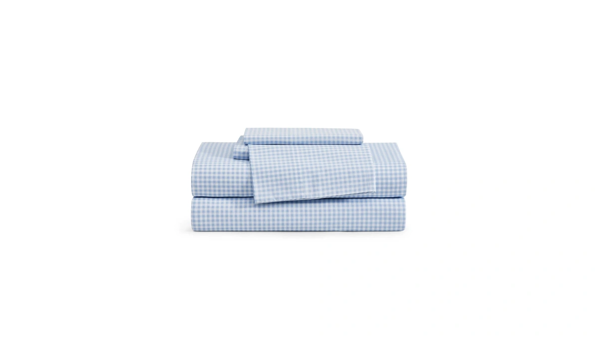 Tommy Hilfiger - Queen Size Sheet Set, Crisp & Tailored