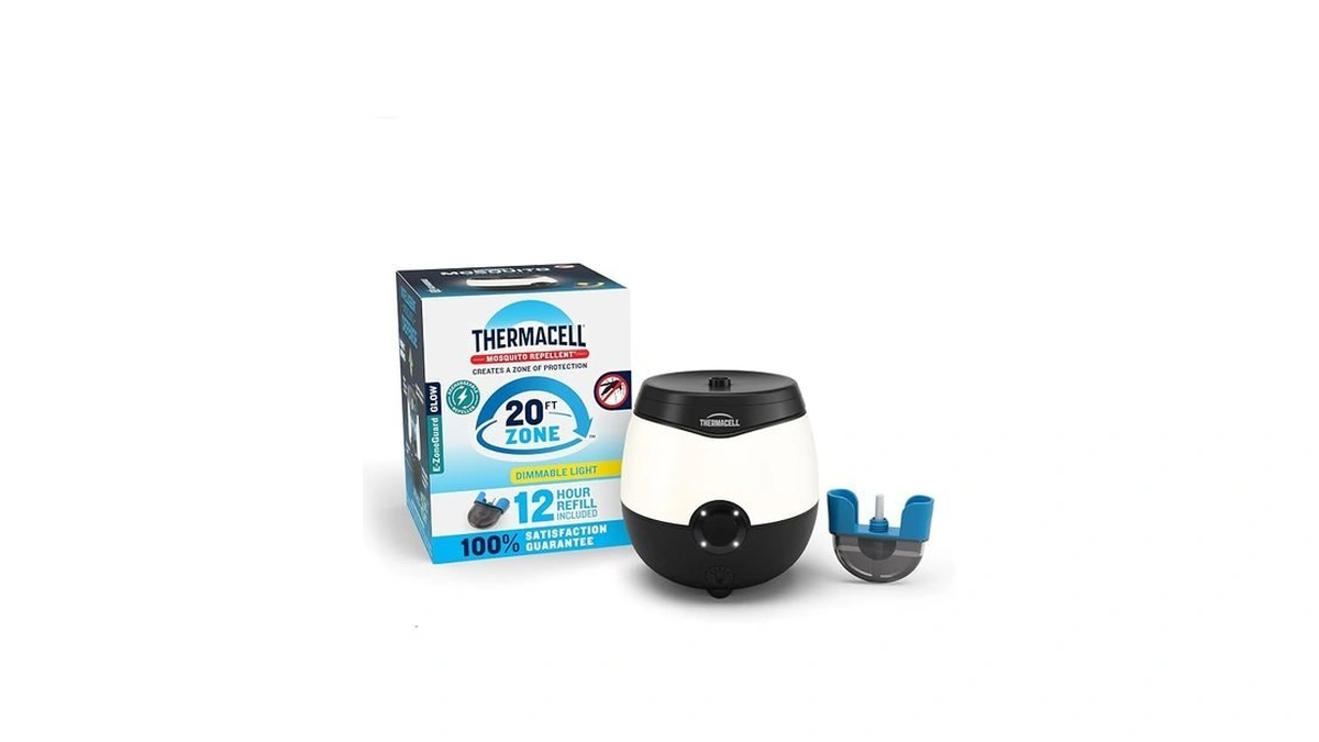 Thermacell E-zoneguard Glow Mosquito Repellent + Lantern, Led, 9-hr Battery