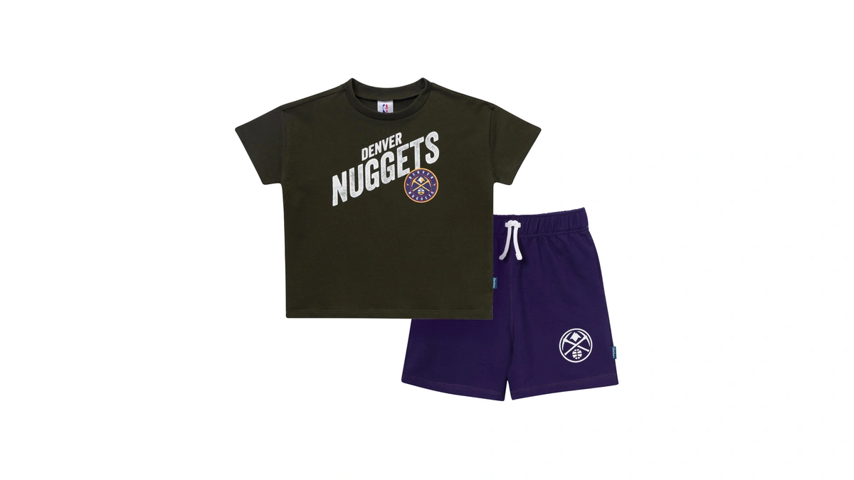 Gerber Toddler Boys' Nba Team & Shorts Set, Denver Nuggets,