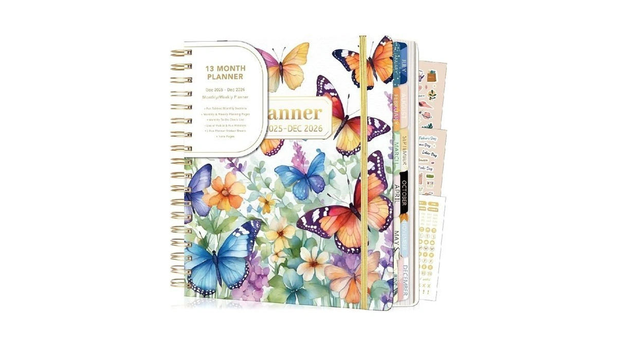 Cagie 2026 Planner Weekly And Monthly From Dec 2025 To