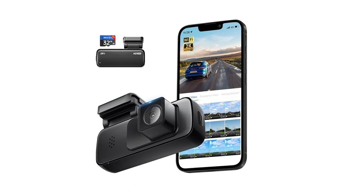 Ainavi Front Dashcam For Cars With 32g Card, Mini 2k