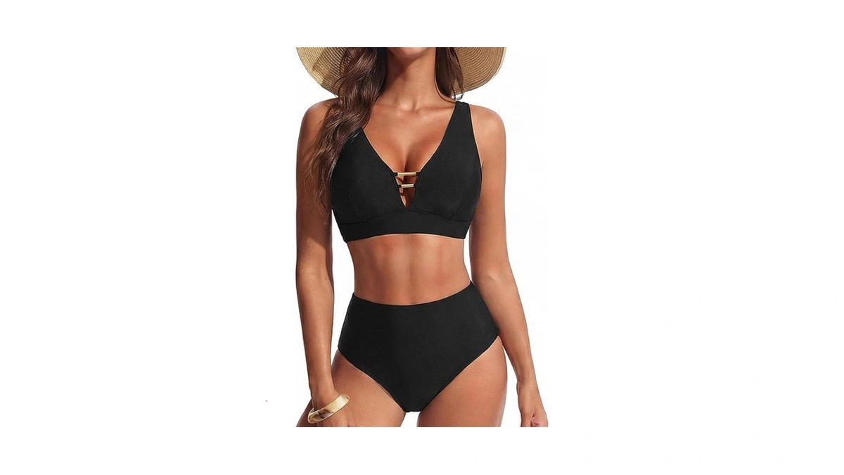 Hanna Nikole Womens High Waisted Bikini Sets ...