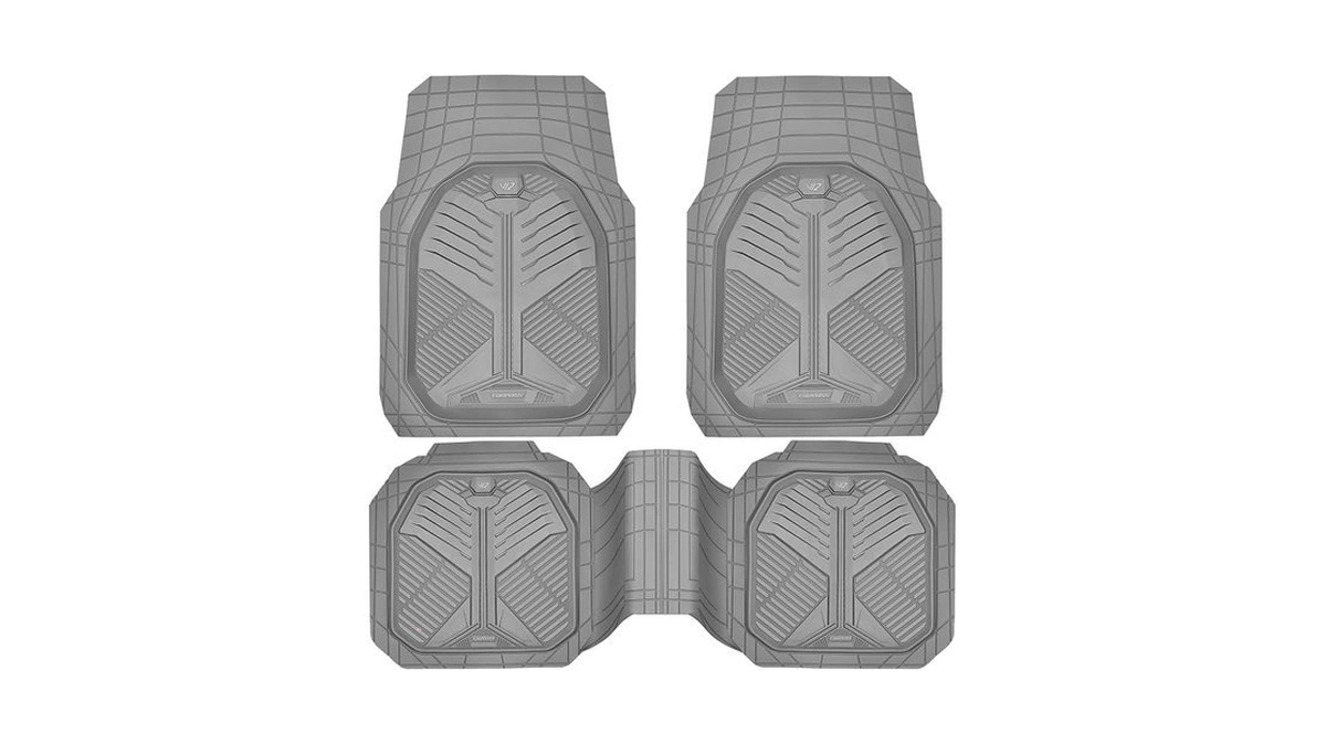 Car Pass Heavy Duty Rubber Car Mats, Deepdish All Weather