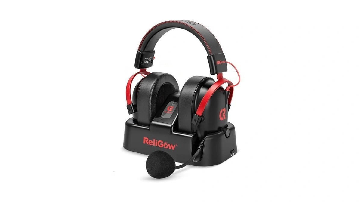 Religow Wireless Gaming Headset With Charging Station For Pc,ps4,ps5,xbox