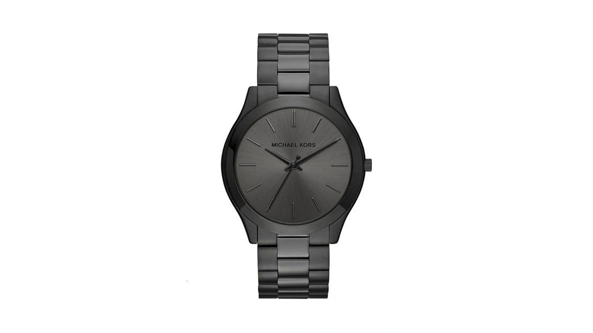 Michael Kors Oversized Slim Runway Men's Watch, Stainless Steel Watch