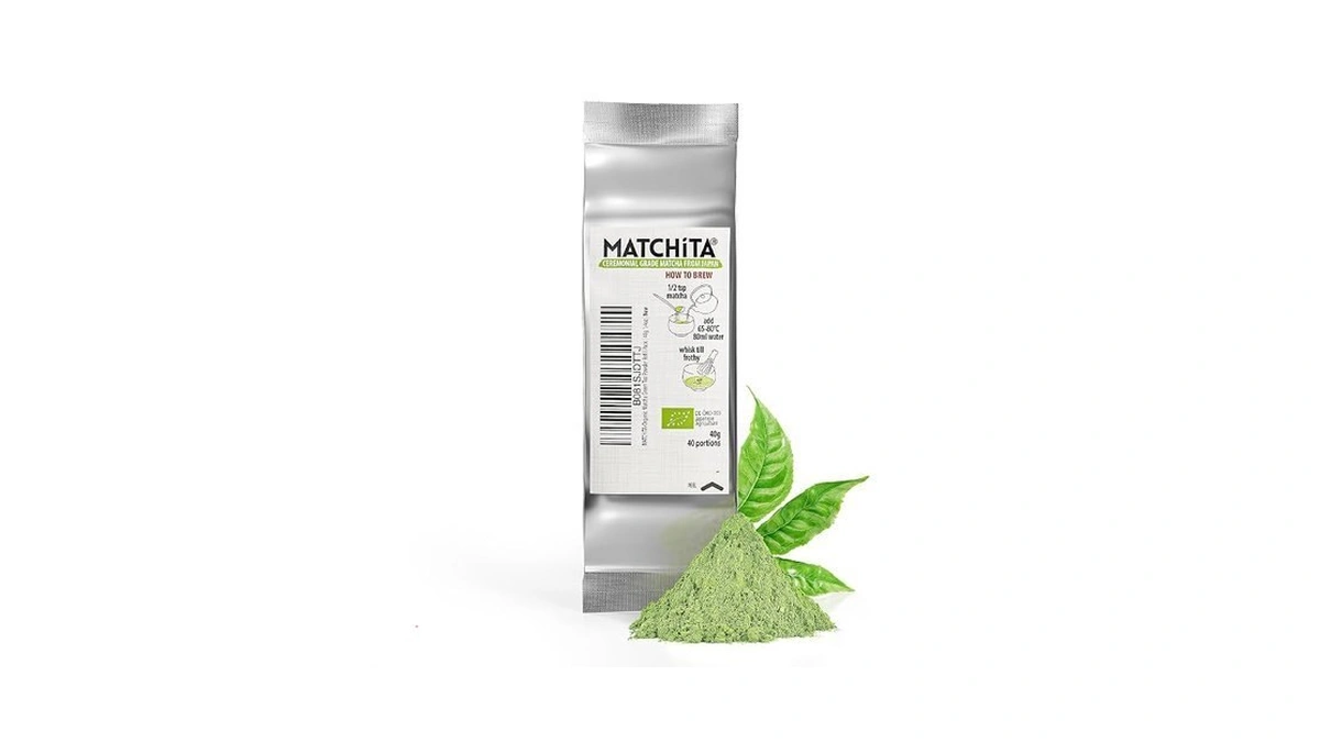 Matchita Organic Ceremonial Grade Japanese Matcha Green Tea Powder (1.4oz)