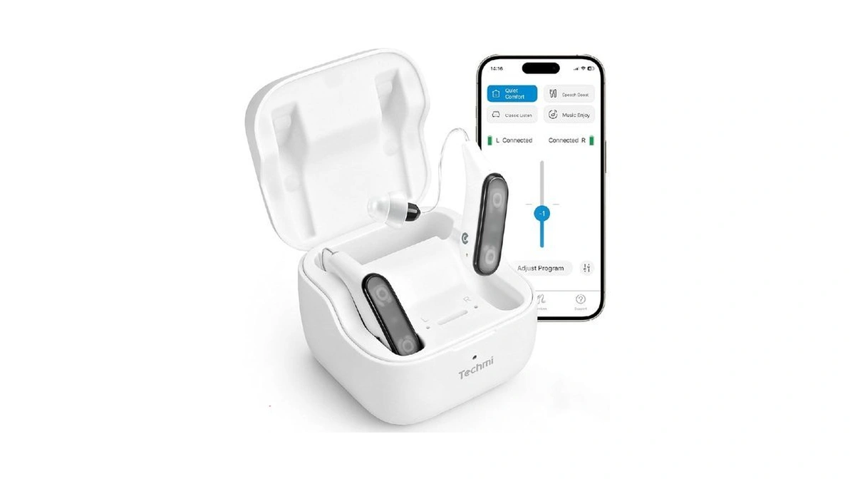 Techmi Facepro Otc Hearing Aids With Bluetooth For Seniors And
