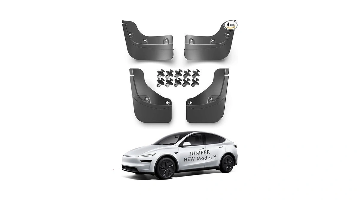 2025 New Tesla Model Y Juniper Accessories Mud Flaps -