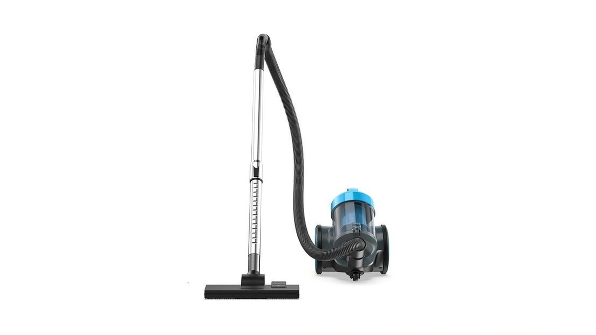 Newbulig Canister Vacuum Cleaners For Home, Bagless Vacuum Cleaner, Blue