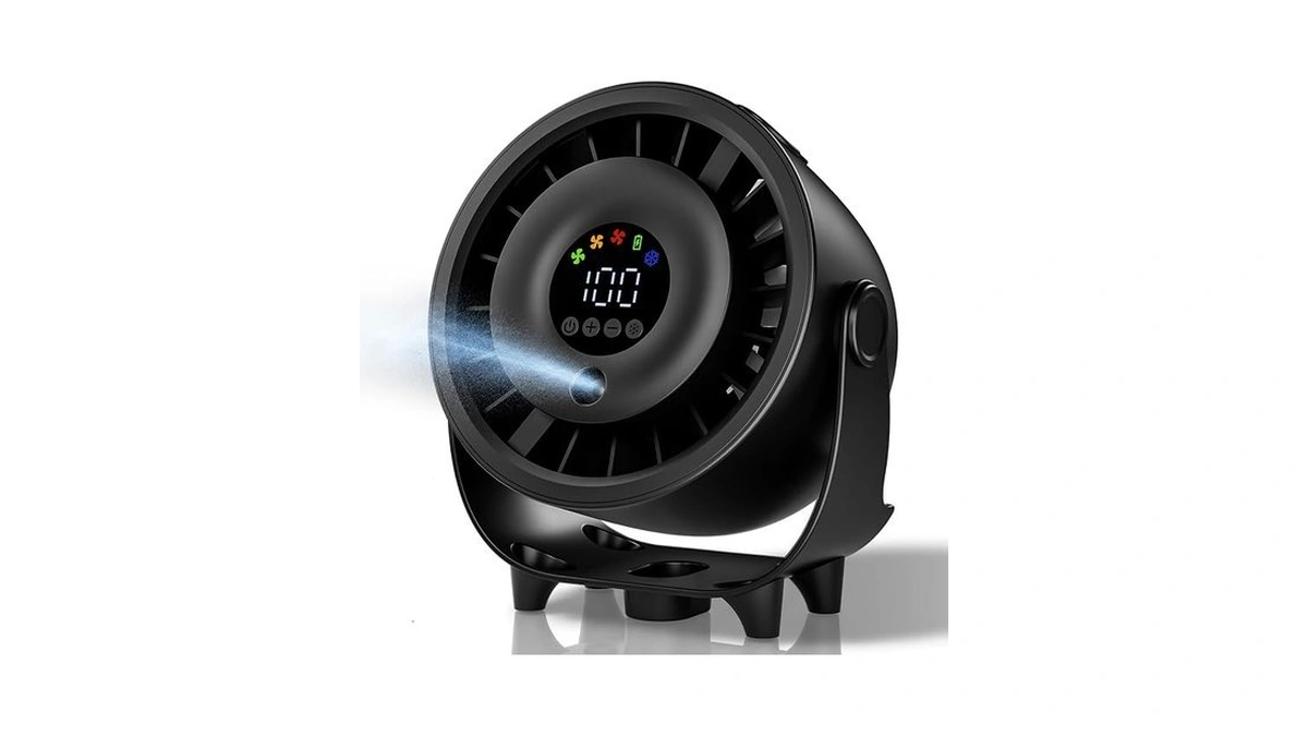 Desk Fan, Turbo Table Fan For Bedroom, Desktop Fans With