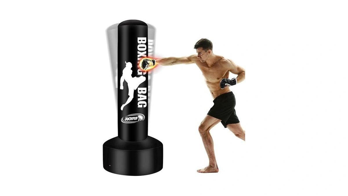 69'' Free Standing Punching Bag For Adults, Boxing Equipment Kicking